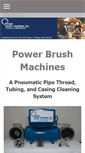 Mobile Screenshot of powerbrushmachine.com